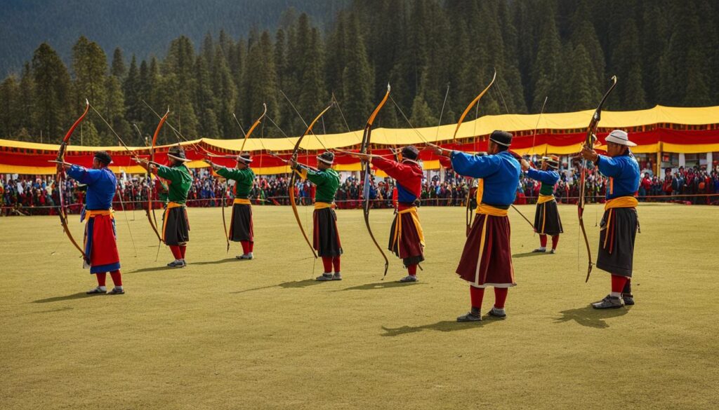 archery in bhutan archery in bhutan