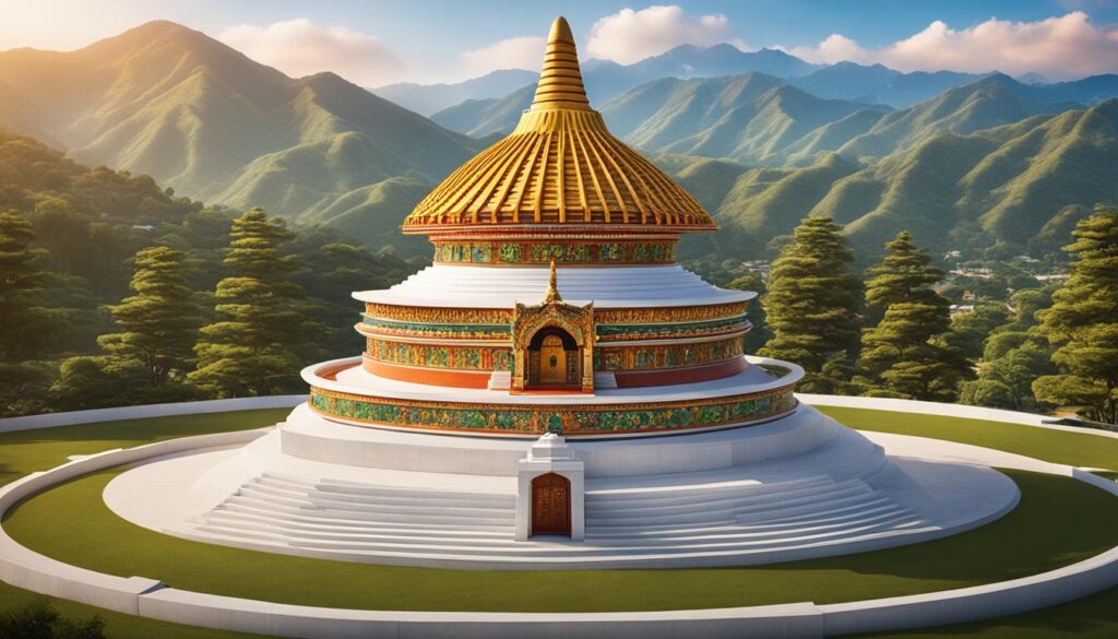 memorial stupa memorial stupa