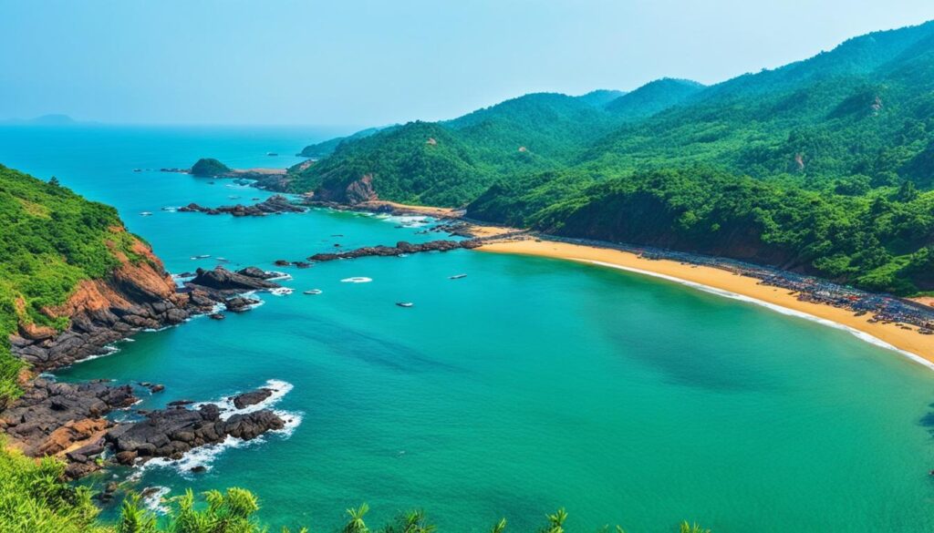 scenic beaches in Gokarna scenic beaches in Gokarna