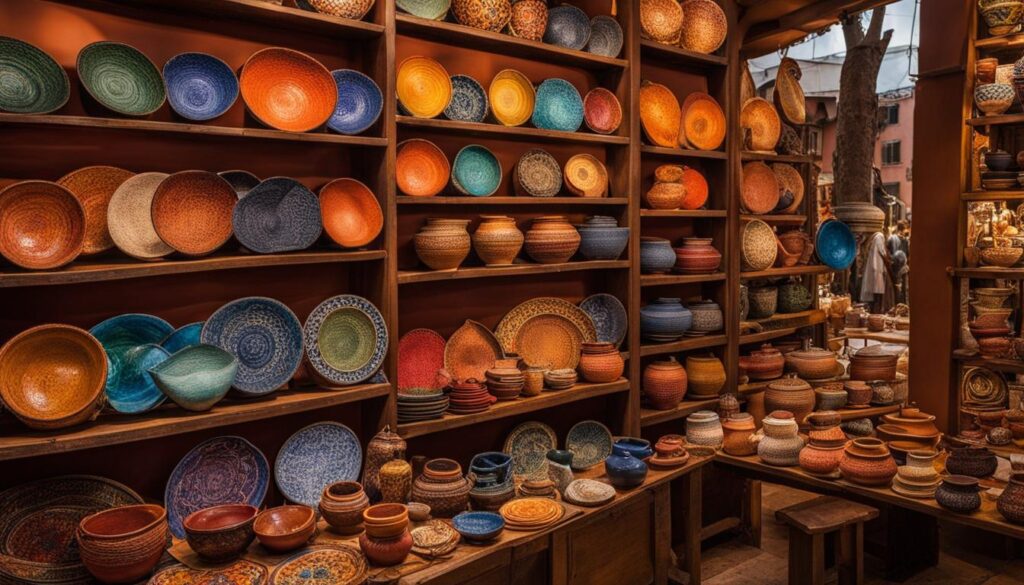 Artisanal Crafts and Souvenirs