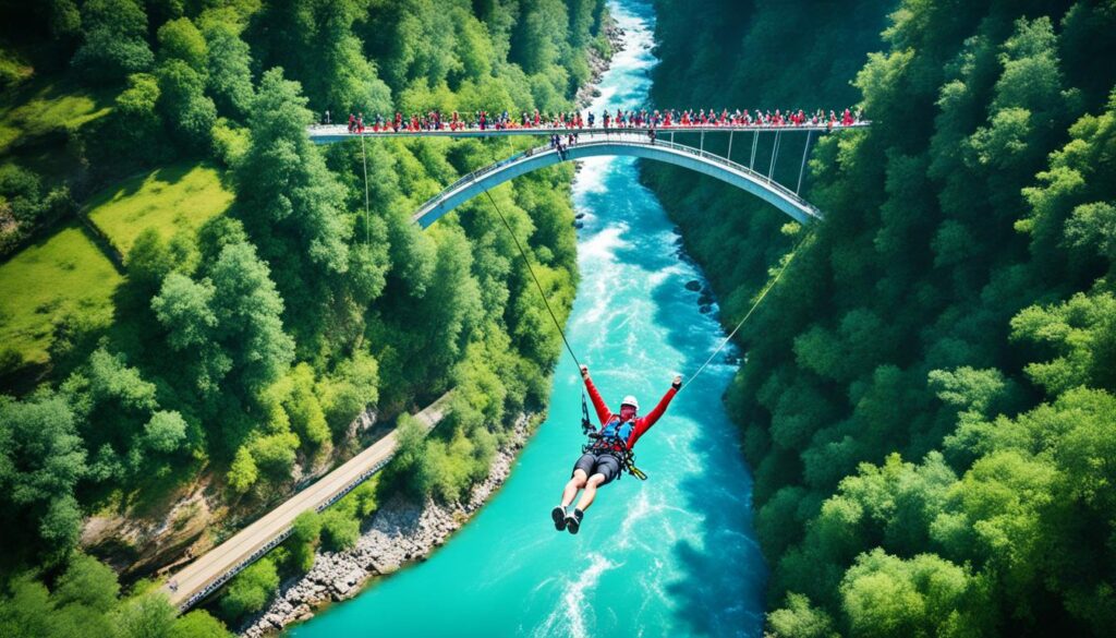 Bhote Kosi River Bungee Jumping Spot