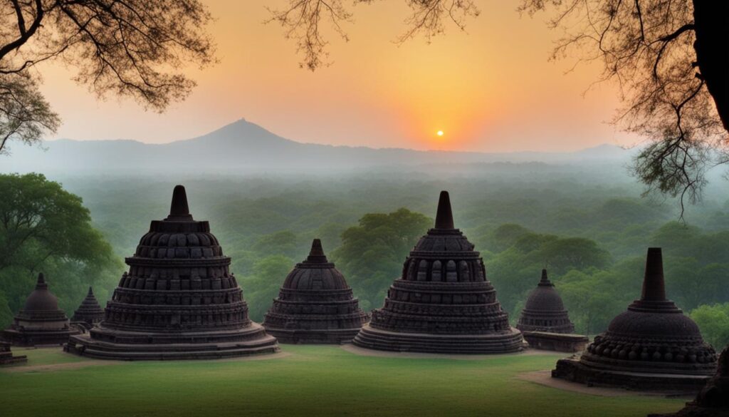 Buddhist stupas in Sanchi Buddhist stupas in Sanchi