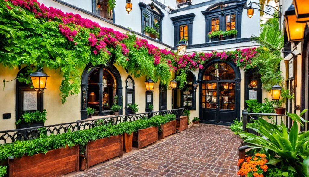 European restaurant in Pondicherry