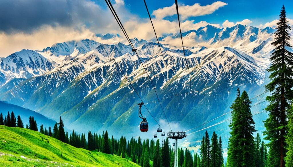 Gulmarg Gondola ride Gulmarg Gondola ride