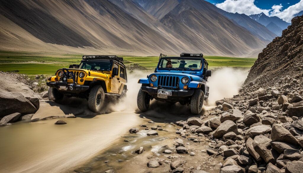 Jeep Safari in Ladakh