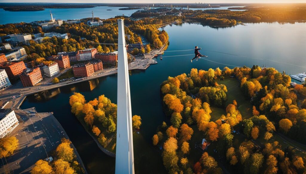 Kaivopuisto, Helsinki Bungee Jumping Spot