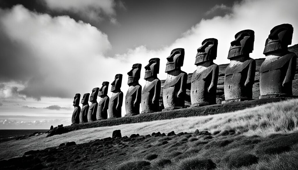 Moai statues