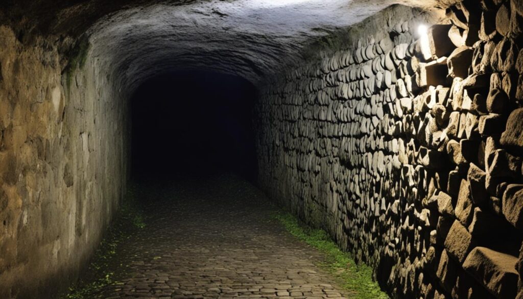 Prague catacombs