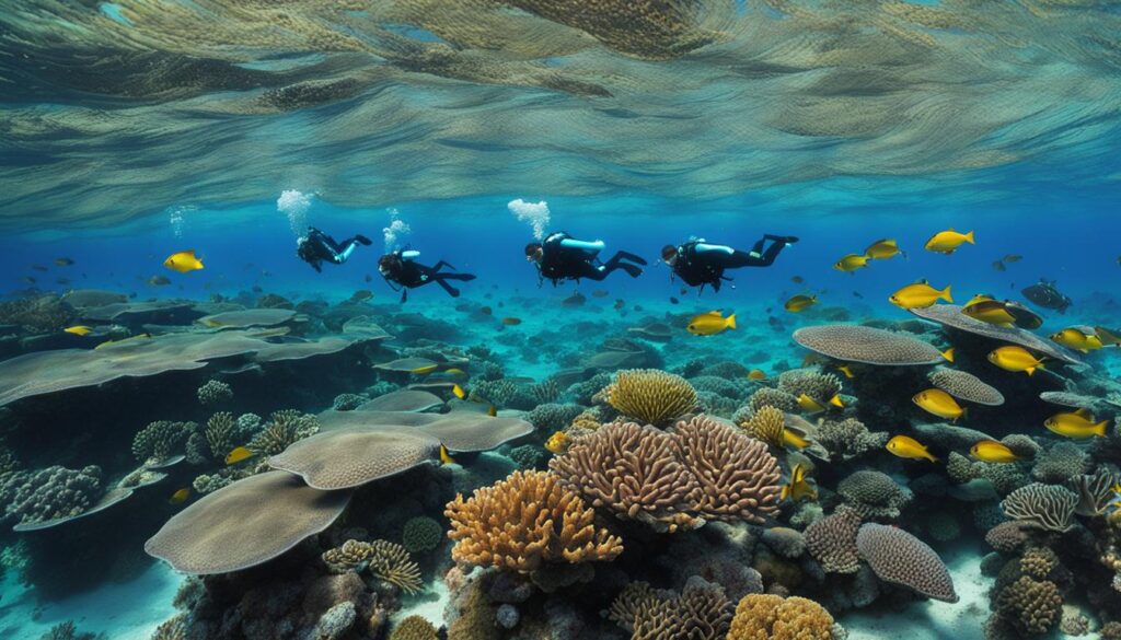 Scuba Diving at Grand Baie