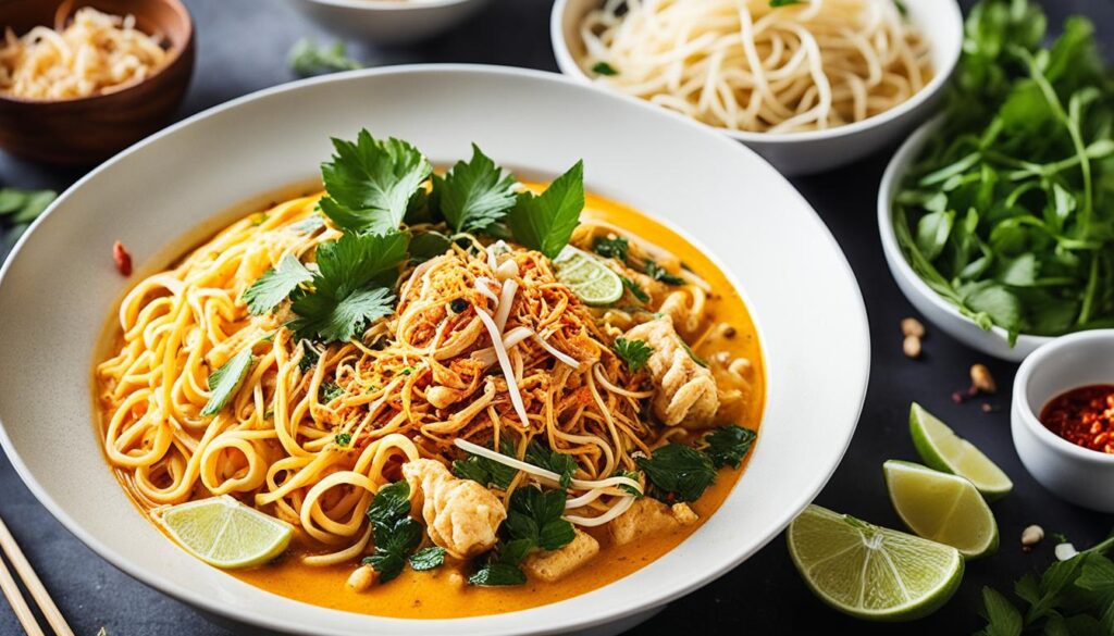Traditional Thai dish - Khao Soi