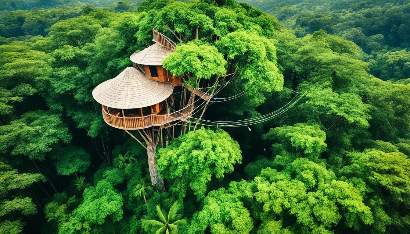 amazing tree houses in india