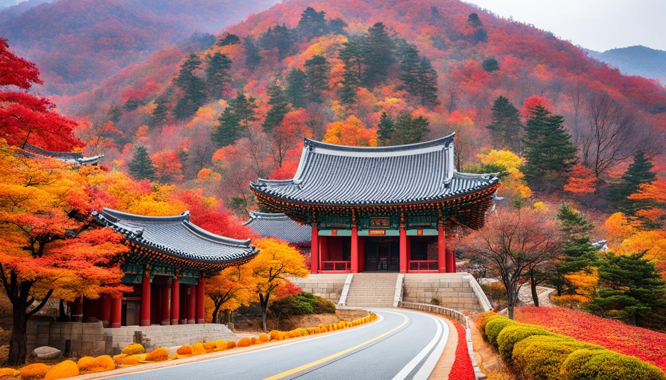 autumn in korea