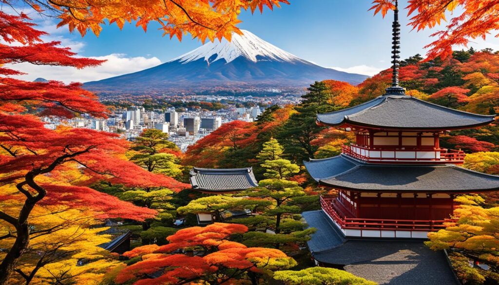 autumn travel Japan