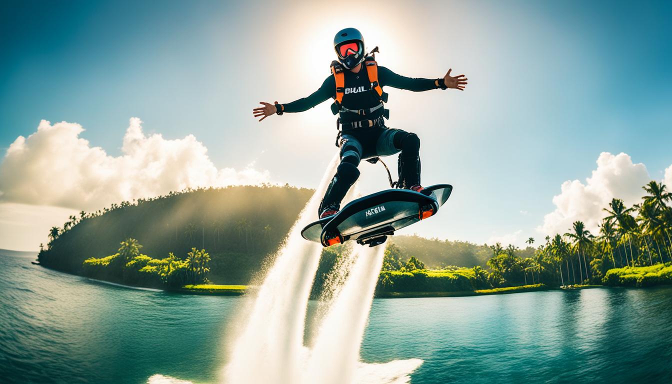 flyboarding in bali