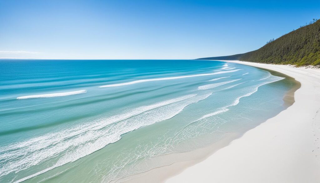 fraser island beach
