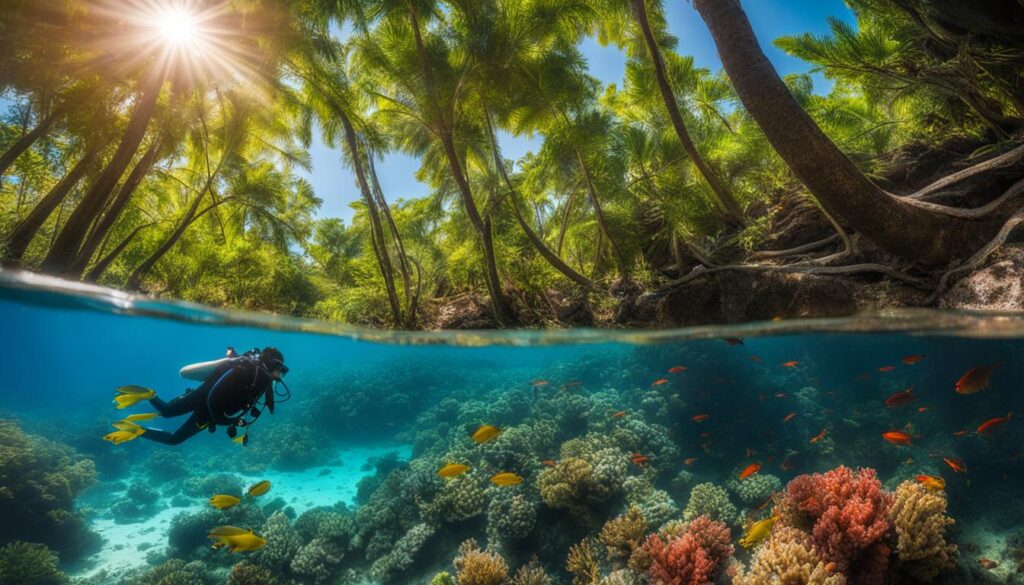 freshwater diving texas