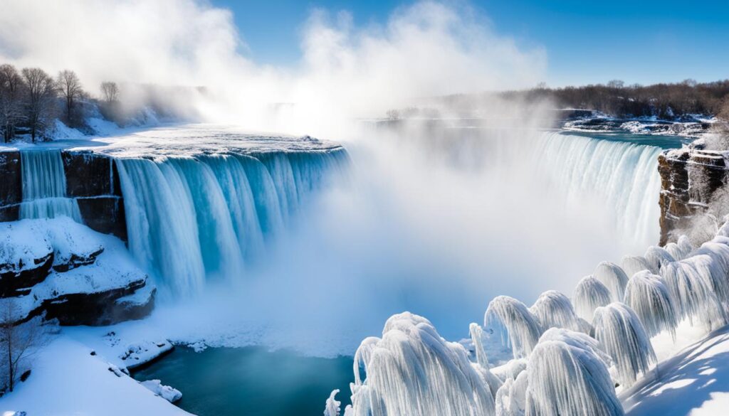 frozen mist at Niagara Falls