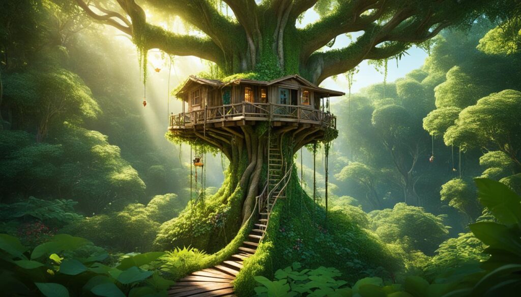 hidden beauty of the rainforest