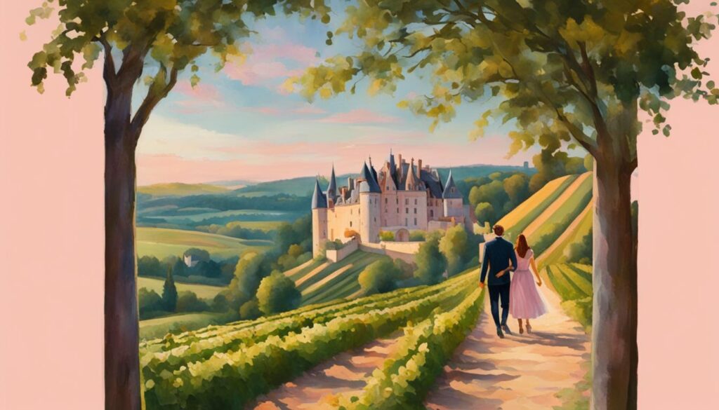 honeymoon in the Loire Valley