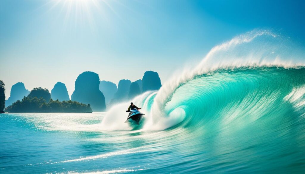 jet skiing in thailand