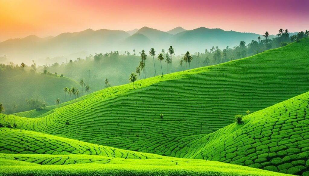 lush landscapes