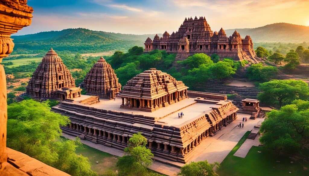 panoramic view of Hampi