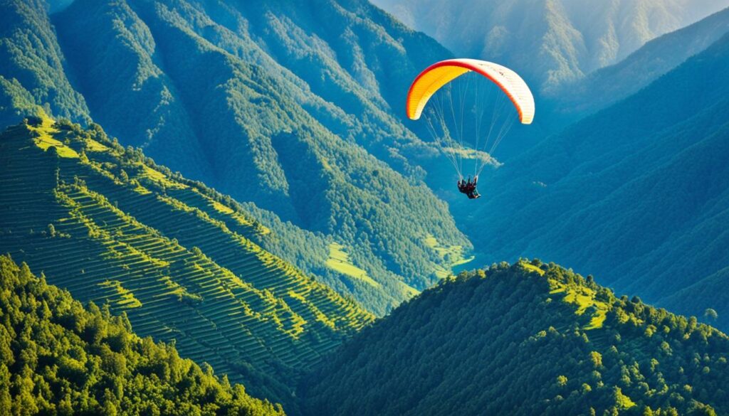 paragliding in Bir-Billing