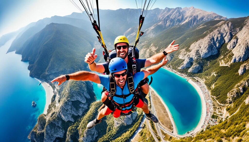 paragliding in Olympos