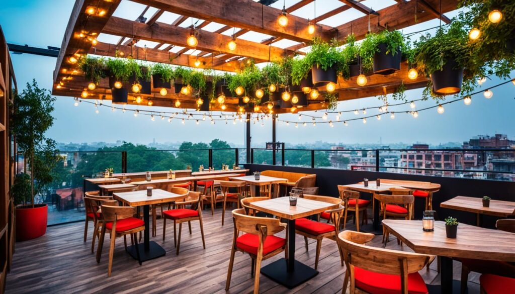 rooftop cafe in SDA rooftop cafe in SDA