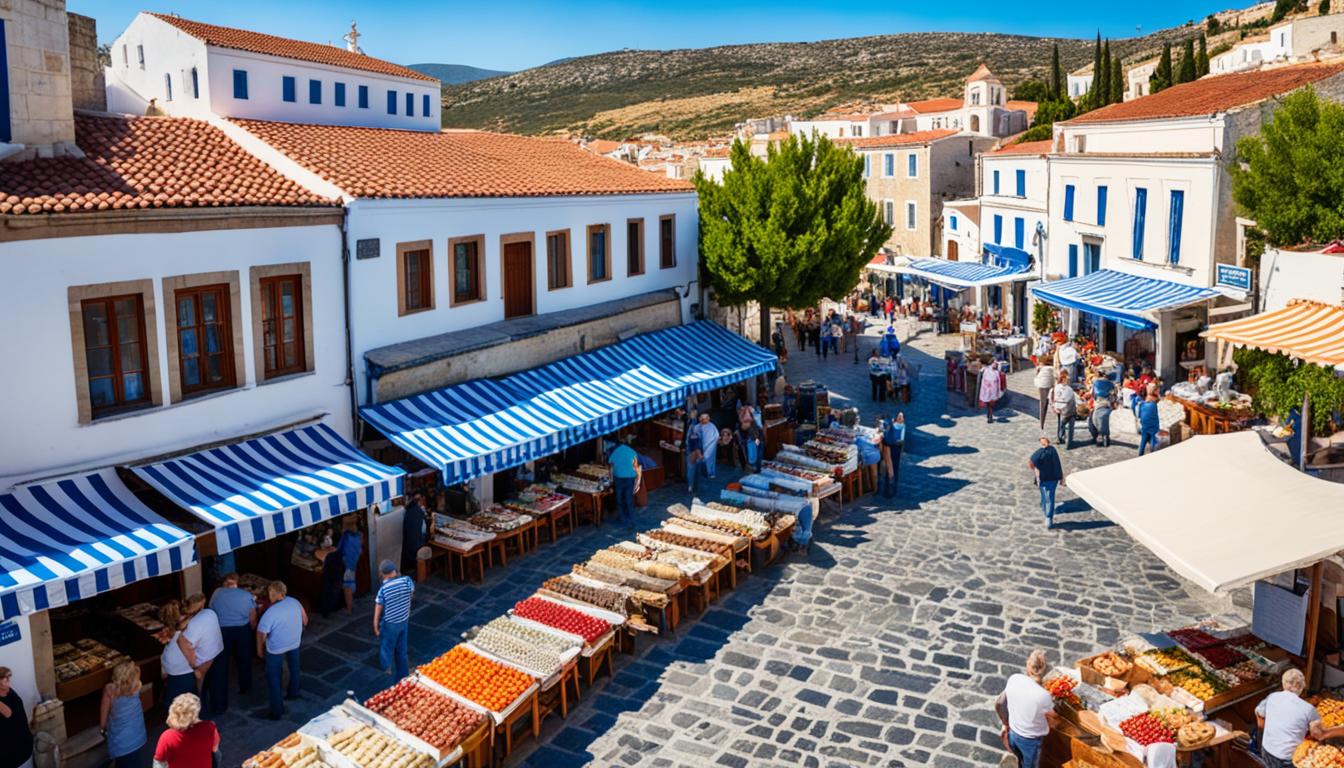 shopping in greece