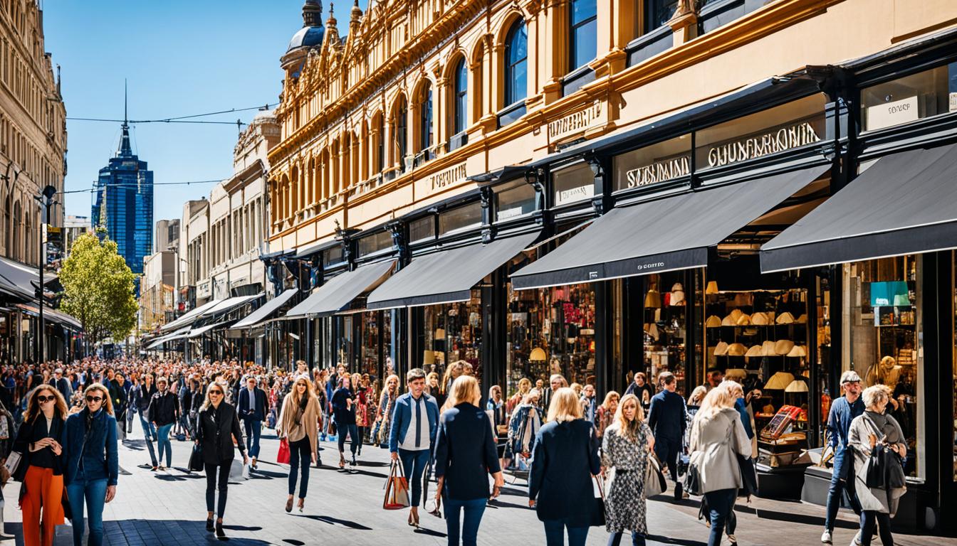 shopping in melbourne