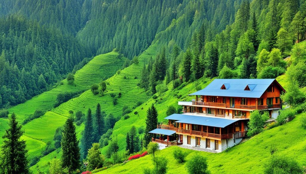 tirthan valley lodging options