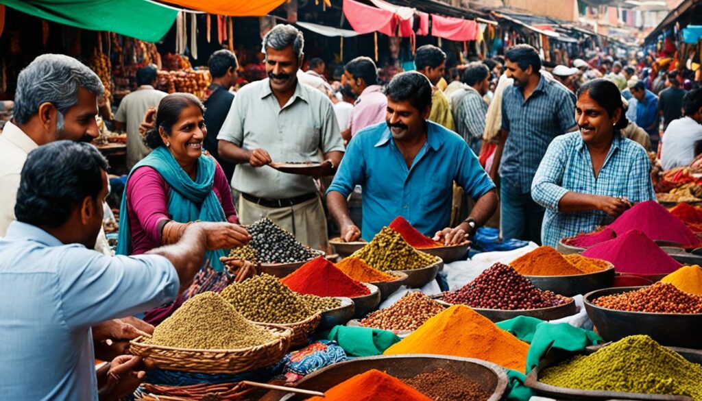 traditional shopping in Sri Lanka