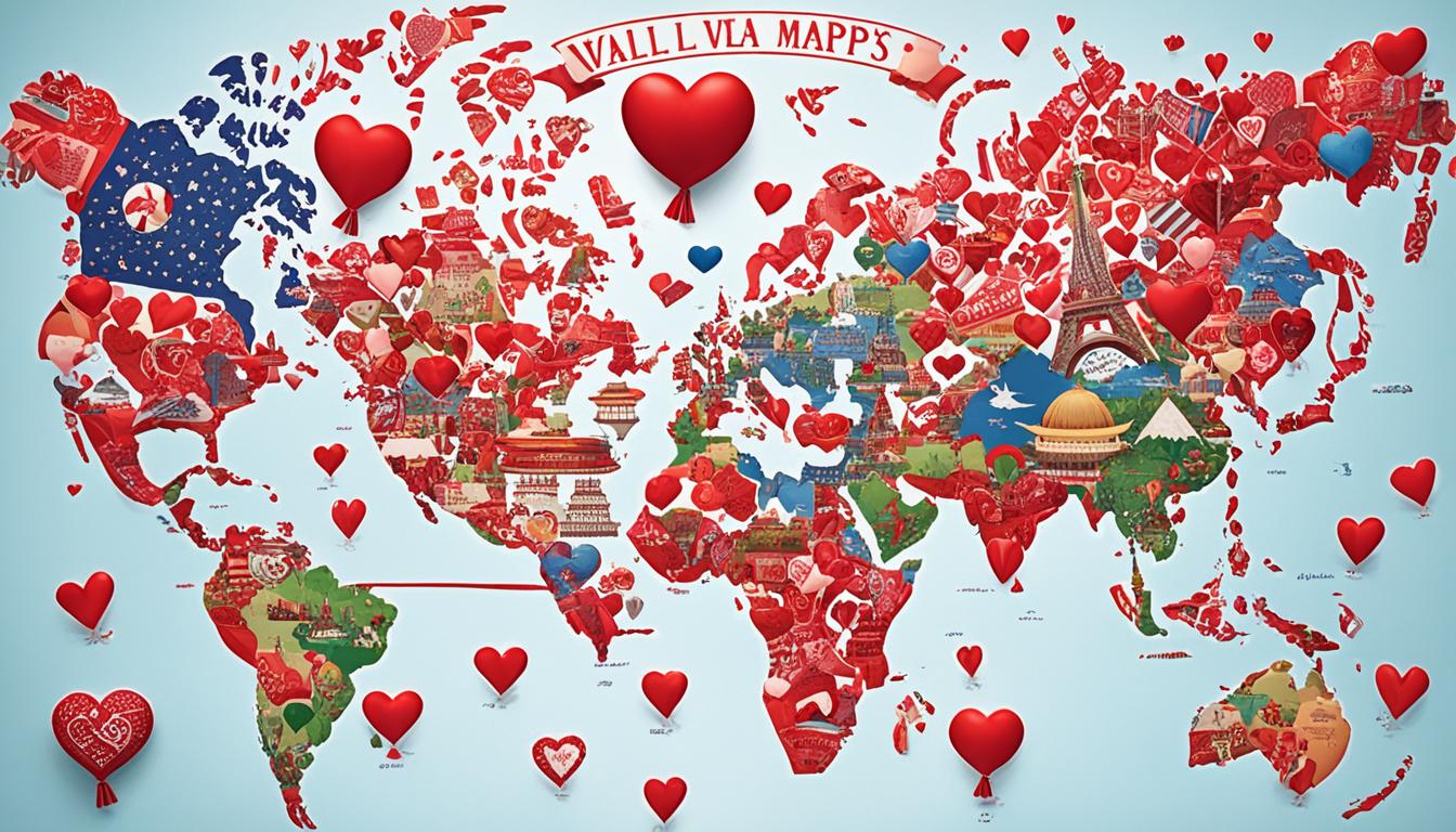 valentines day traditions around the world