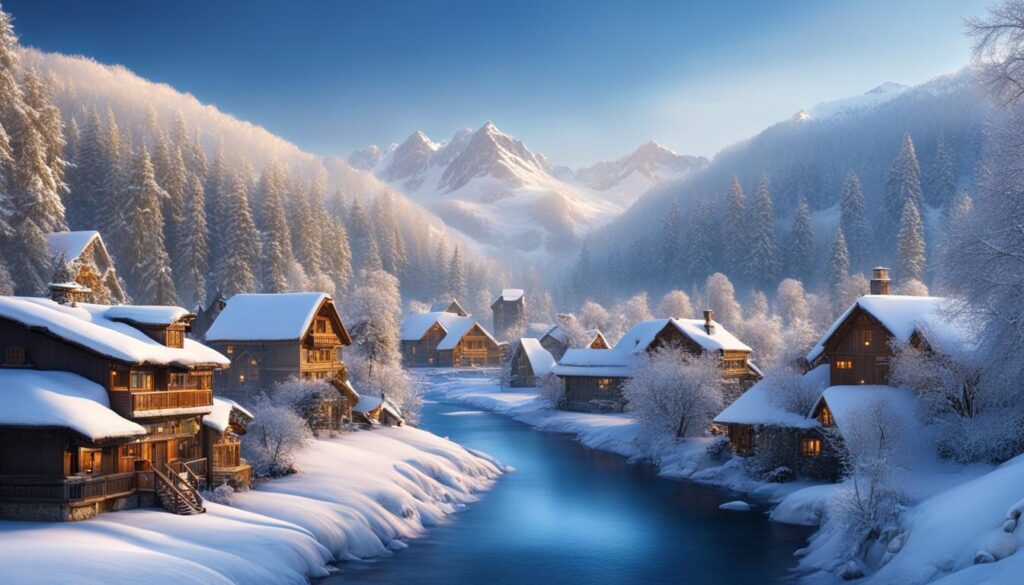 winter wonderland in Ladakh
