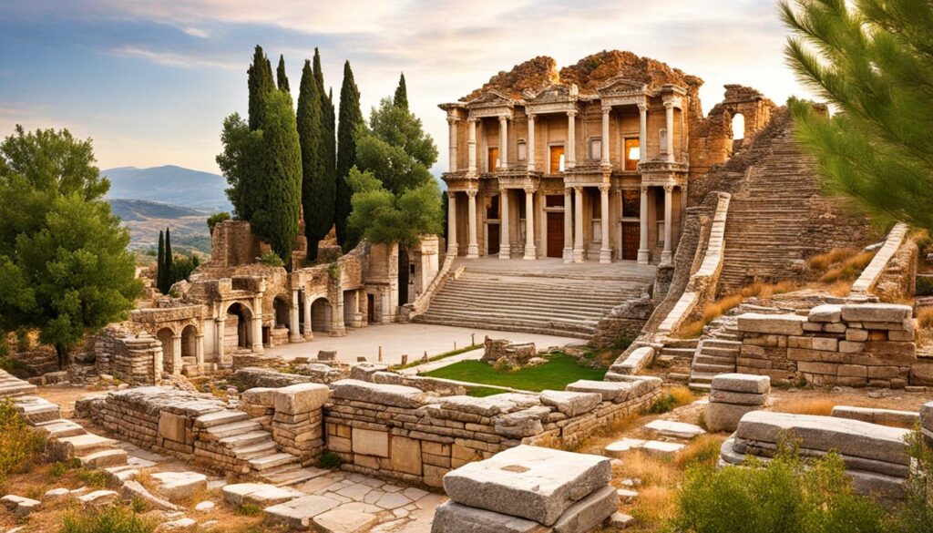 Ancient ruins of Ephesus