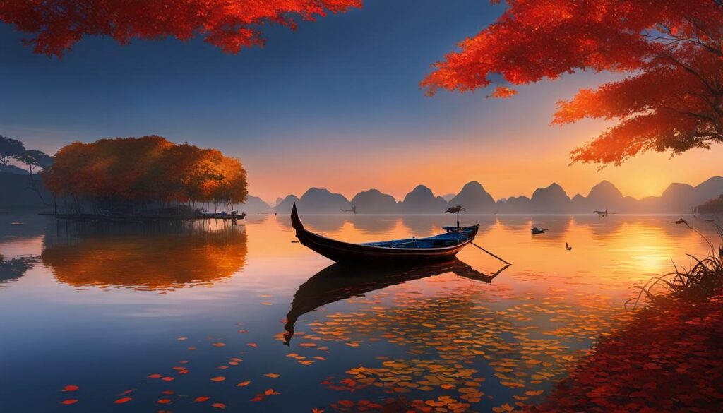 Autumn beauty in Vietnam
