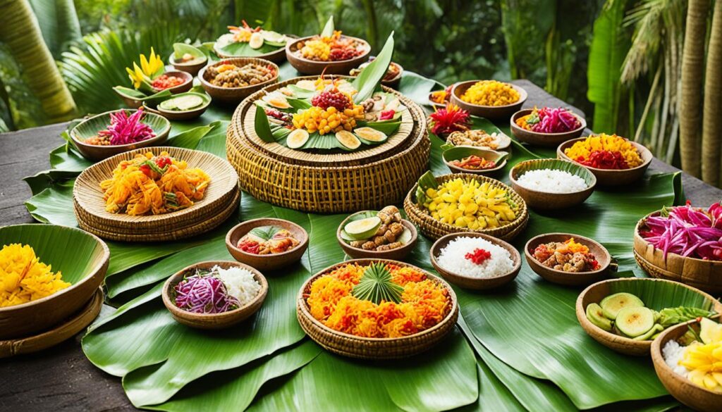 Balinese communal feasts