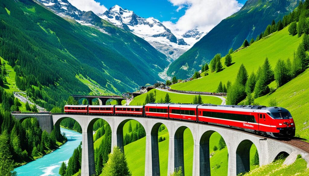 Bernina Express Scenic View