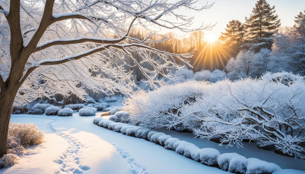 Botanical Gardens in Winter