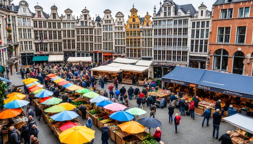 Diverse Shopping Culture in Brussels
