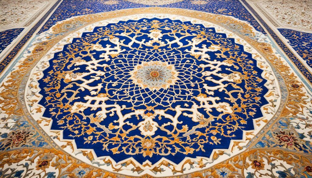 Hand-Knotted Carpet at Sheikh Zayed Mosque