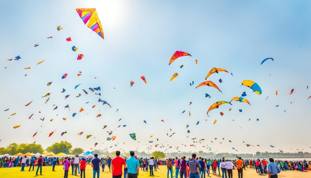 International Kite Festival at Sabarmati Riverfront