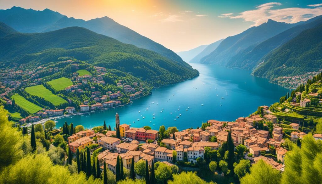 Lake Como towns image