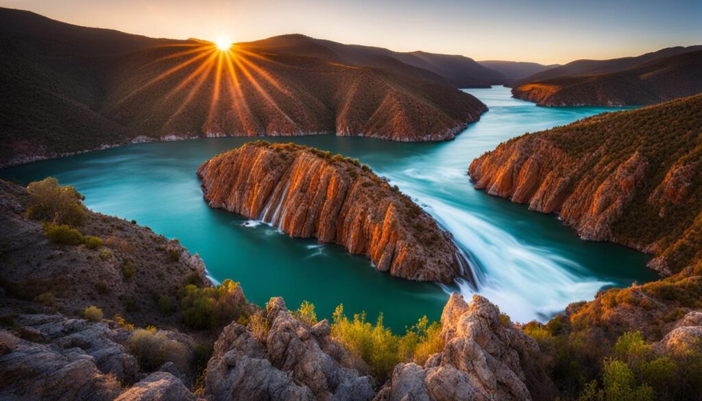 Mesmerizing view of Horizontal Falls