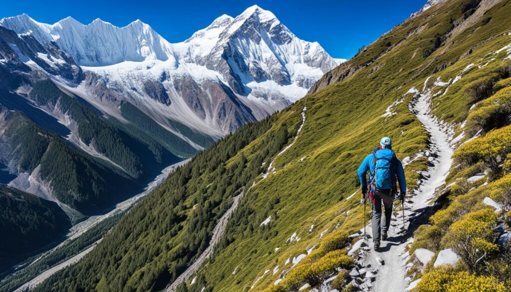 Mountaineering Routes in Himalayas