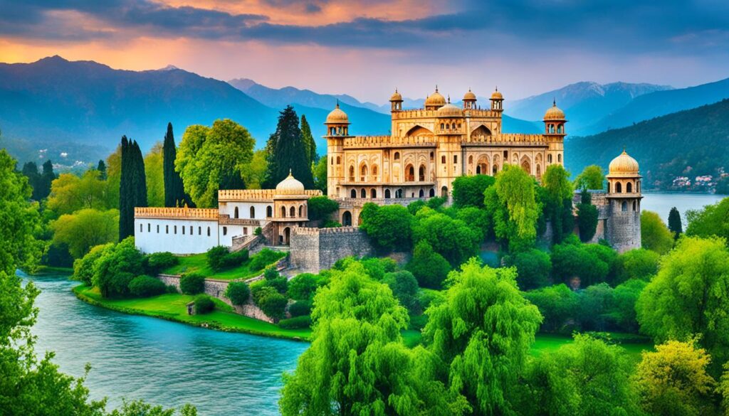 Pari Mahal panoramic views