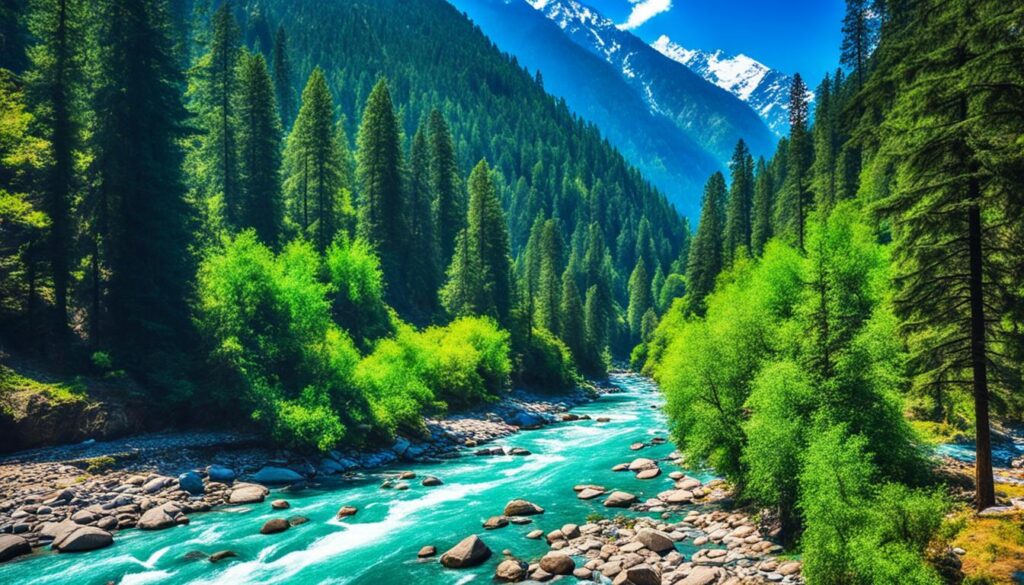 Parvati River in Kasol