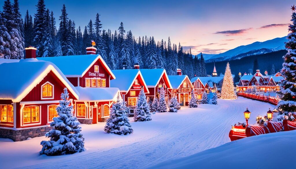 Santa Claus Village Lights