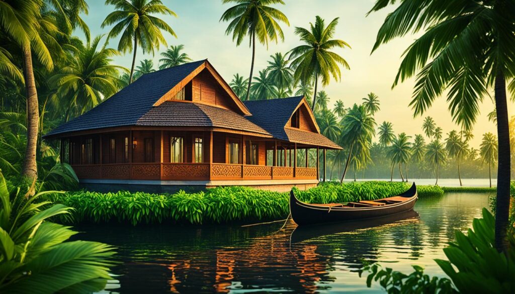 Serene Backwater Resorts in Kerala